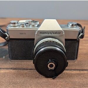 Mamiya‎ Sekor 500TL Film Camera 35mm SLR Vintage Lens Collectible Photography